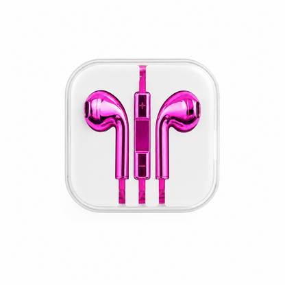 Chrombeat® – Écouteurs Filaires Chromés